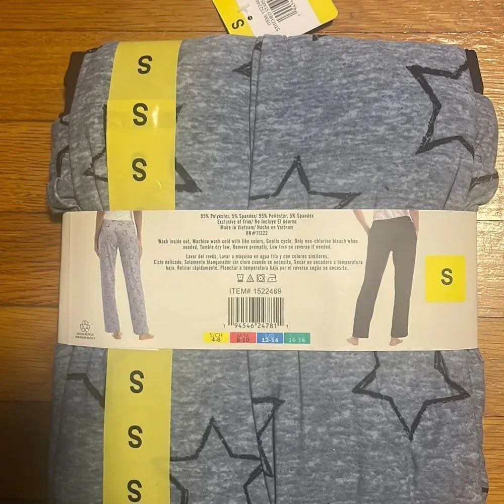 Lucky Brand 2pk Straight Leg Lounge Pants Blue - Picture 7 of 9